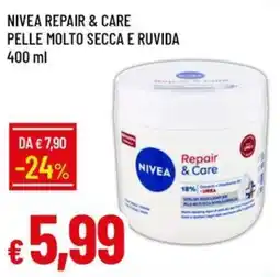 Galassia Nivea repair & care pelle molto secca e ruvida offerta
