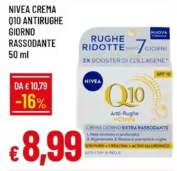Galassia Nivea crema q10 antirughe giorno rassodante offerta