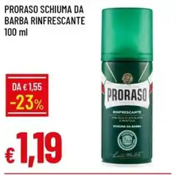 Galassia Proraso schiuma da barba rinfrescante offerta