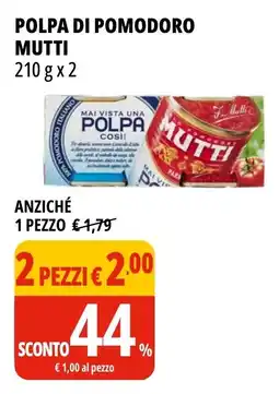 Tigros Polpa di pomodoro MUTTI offerta