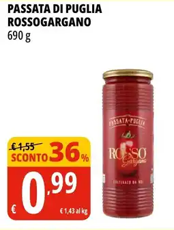 Tigros Passata di puglia ROSSOGARGANO offerta