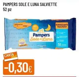 Galassia Pampers sole e luna salviette offerta