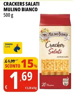 Tigros Crackers salati MULINO BIANCO offerta