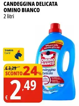 Tigros Candeggina delicata OMINO BIANCO offerta