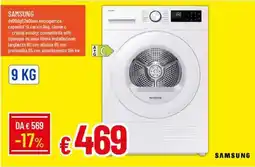Galassia SAMSUNG dv90dg52a0teet asciugatrice offerta