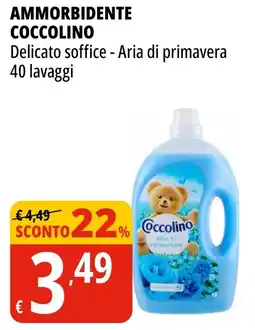Tigros Ammorbidente COCCOLINO offerta