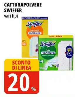 Tigros Catturapolvere SWIFFER offerta