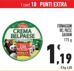 Conad Superstore Formaggini bel paese GALBANI offerta