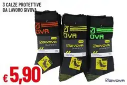 Galassia 3 calze protettive da lavoro GIVOVA offerta