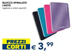 Esselunga Blocco spiralato i-note offerta