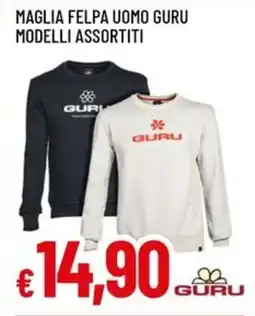 Galassia Maglia felpa uomo guru modelli assortiti offerta