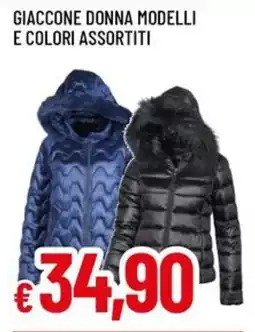 Galassia Giaccone donna modelli e colori assortiti offerta