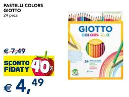 Esselunga Pastelli colors GIOTTO offerta