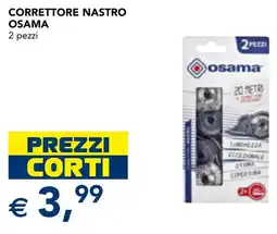 Esselunga Correttore nastro OSAMA offerta