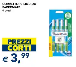 Esselunga Correttore liquido PAPERMATE offerta