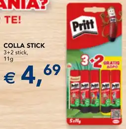 Esselunga Colla stick 3+2 stick offerta