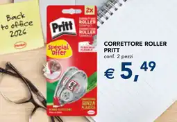 Esselunga Correttore roller PRITT offerta