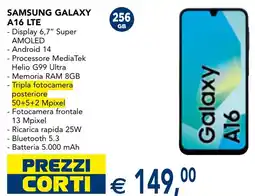 Esselunga SAMSUNG GALAXY A16 LTE offerta