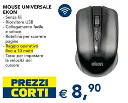 Esselunga Mouse universale EKON offerta