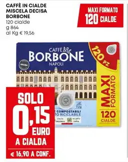 Panorama Caffè in cialde miscela decisa borbone offerta
