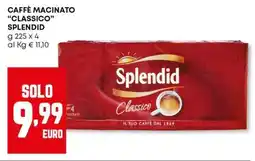 Panorama Caffè macinato "classico" SPLENDID offerta