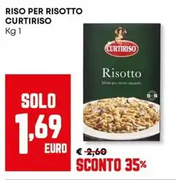 Panorama Riso per risotto CURTIRISO offerta