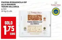 Panorama Piadina romagnola igp alla riminese TESORI DELL'ARCA offerta