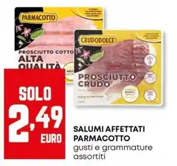 Panorama Salumi affettati PARMACOTTO offerta