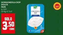 Panorama Gorgonzola dop dolce PAM offerta