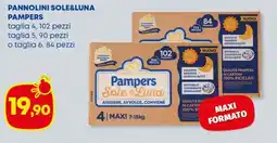Panorama Pannolini sole&luna PAMPERS offerta