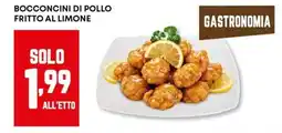 Panorama Bocconcini di pollo fritto al limone offerta