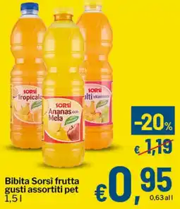 Qui Discount Bibita Sorsi frutta offerta