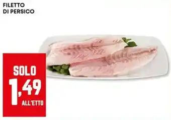 Panorama Filetto di persico offerta