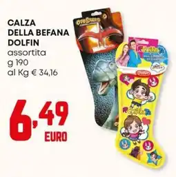 Panorama Calza della befana DOLFIN offerta