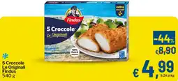 Qui Discount 5 Croccole Le Originali Findus offerta