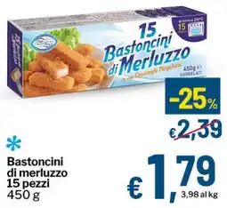Qui Discount Bastoncini di merluzzo offerta