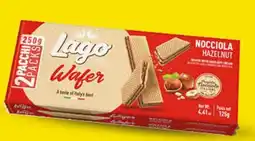 Qui Discount Wafer pacco doppio Nocciola Lago offerta