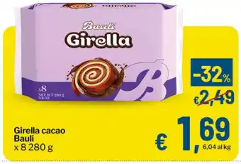 Qui Discount Girella cacao Bauli offerta