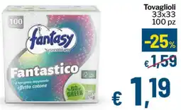 Qui Discount Tovaglioli offerta