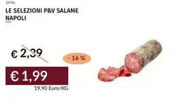 Prezzemolo e Vitale Le selezioni p&v salame napoli offerta
