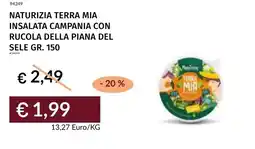 Prezzemolo e Vitale Naturizia terra mia insalata campania con rucola della piana del sele offerta