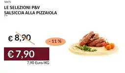 Prezzemolo e Vitale Le selezioni p&v salsiccia alla pizzaiola offerta