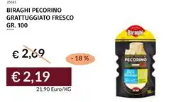 Prezzemolo e Vitale Biraghi pecorino grattuggiato fresco offerta
