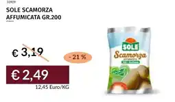 Prezzemolo e Vitale Sole scamorza affumicata offerta