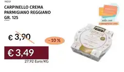 Prezzemolo e Vitale Carpinello crema parmigiano reggiano offerta