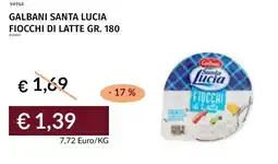 Prezzemolo e Vitale Galbani santa lucia fiocchi di latte offerta