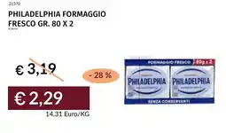 Prezzemolo e Vitale Philadelphia formaggio fresco offerta