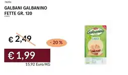 Prezzemolo e Vitale Galbani galbanino fette offerta