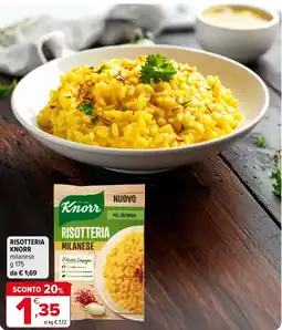 Iperal Risotteria KNORR milanese offerta