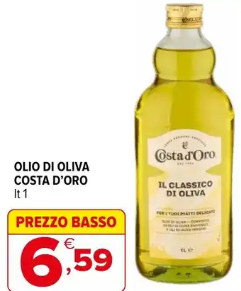 Iperal Olio di oliva COSTA D'ORO offerta